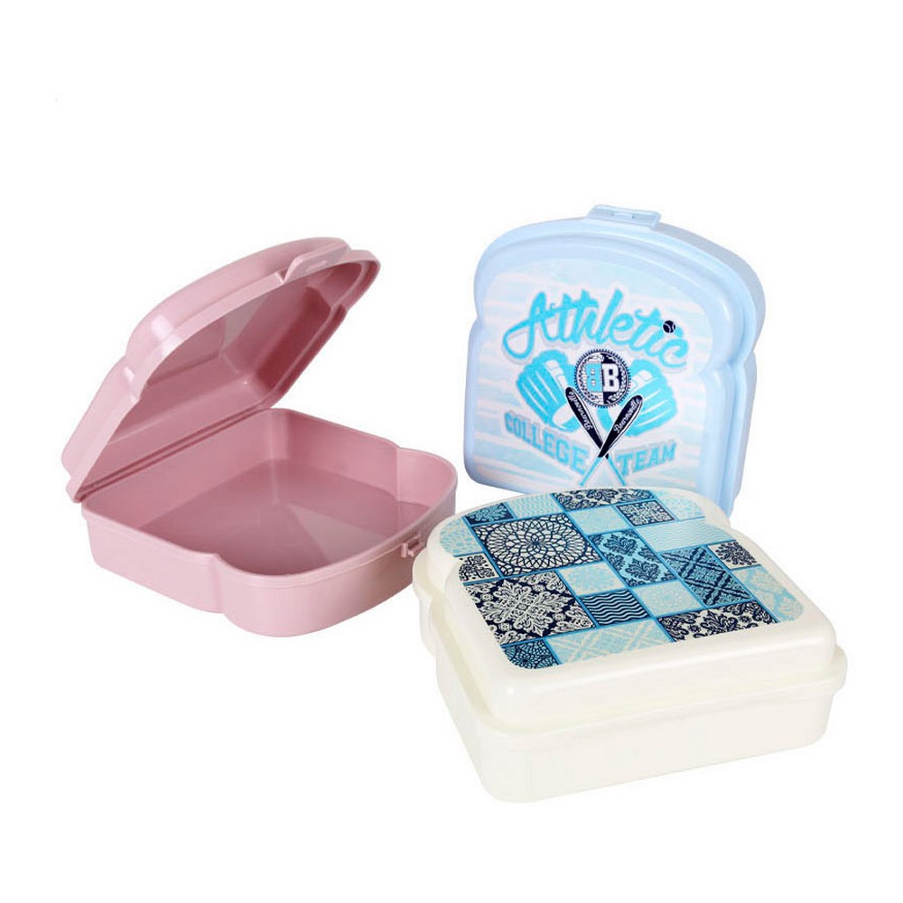 Smörgåslåda Qlux Plast (13 x 12,4 x 4,3 cm)