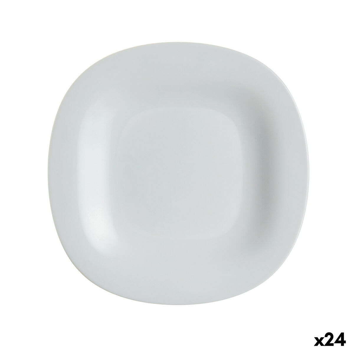 Dessert Luminarc Carine Granit Ø 19,5 cm Grå Glas (24 antal)