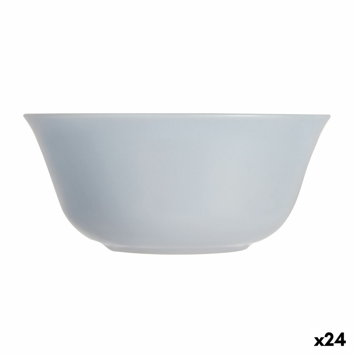Skål Luminarc Carine Flera användningsområden Grå Glas (12 cm) (24 antal)