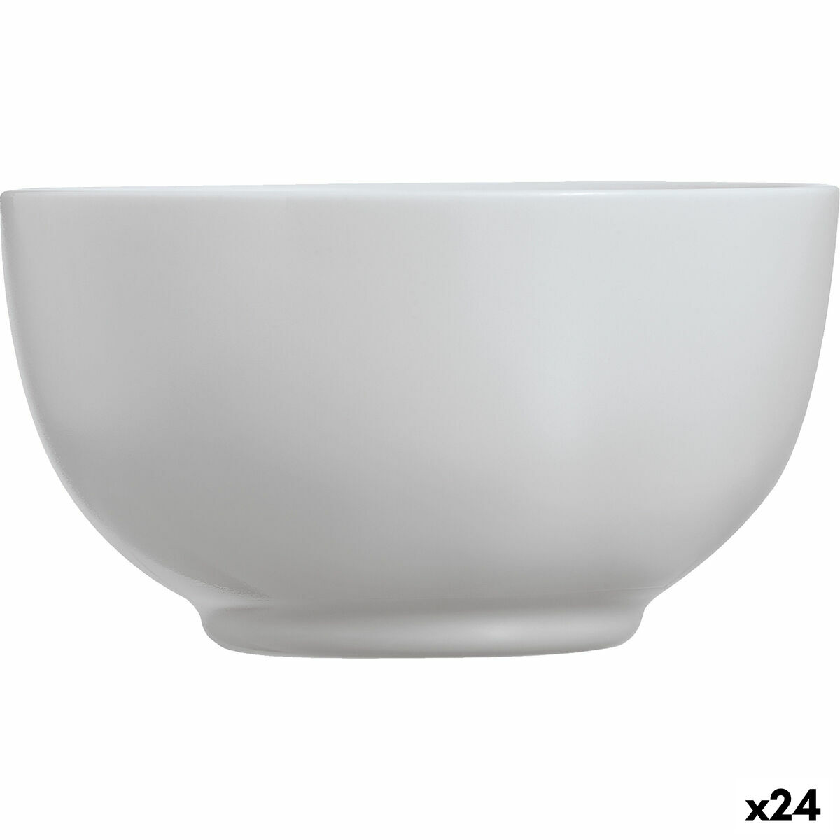Skål Luminarc Diwali Grå Glas (14,5 cm) (24 antal)