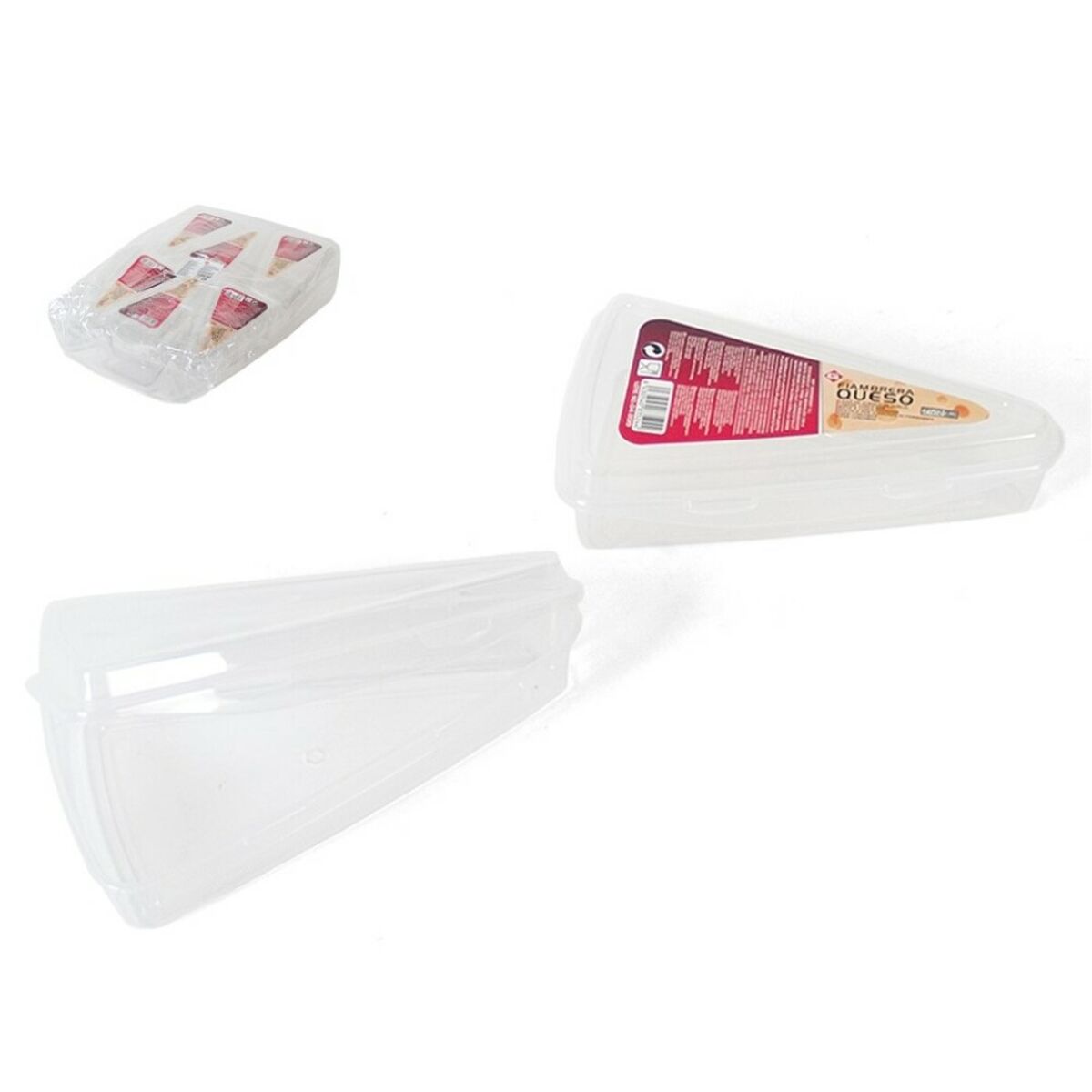 Lunchlåda Gerimport Chessy Vit Plast (21 x 12 x 5 cm) - 2
