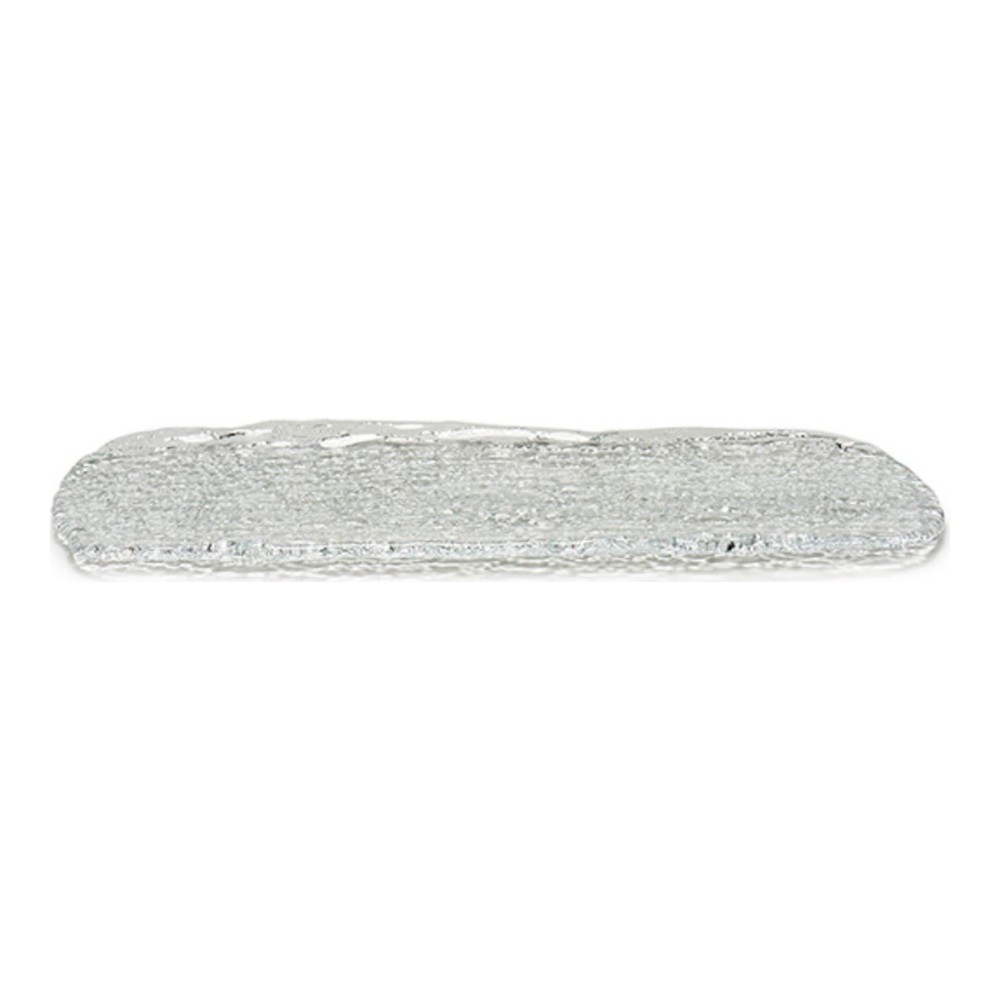 Bricka Transparent Glas 18 x 2 x 46 cm