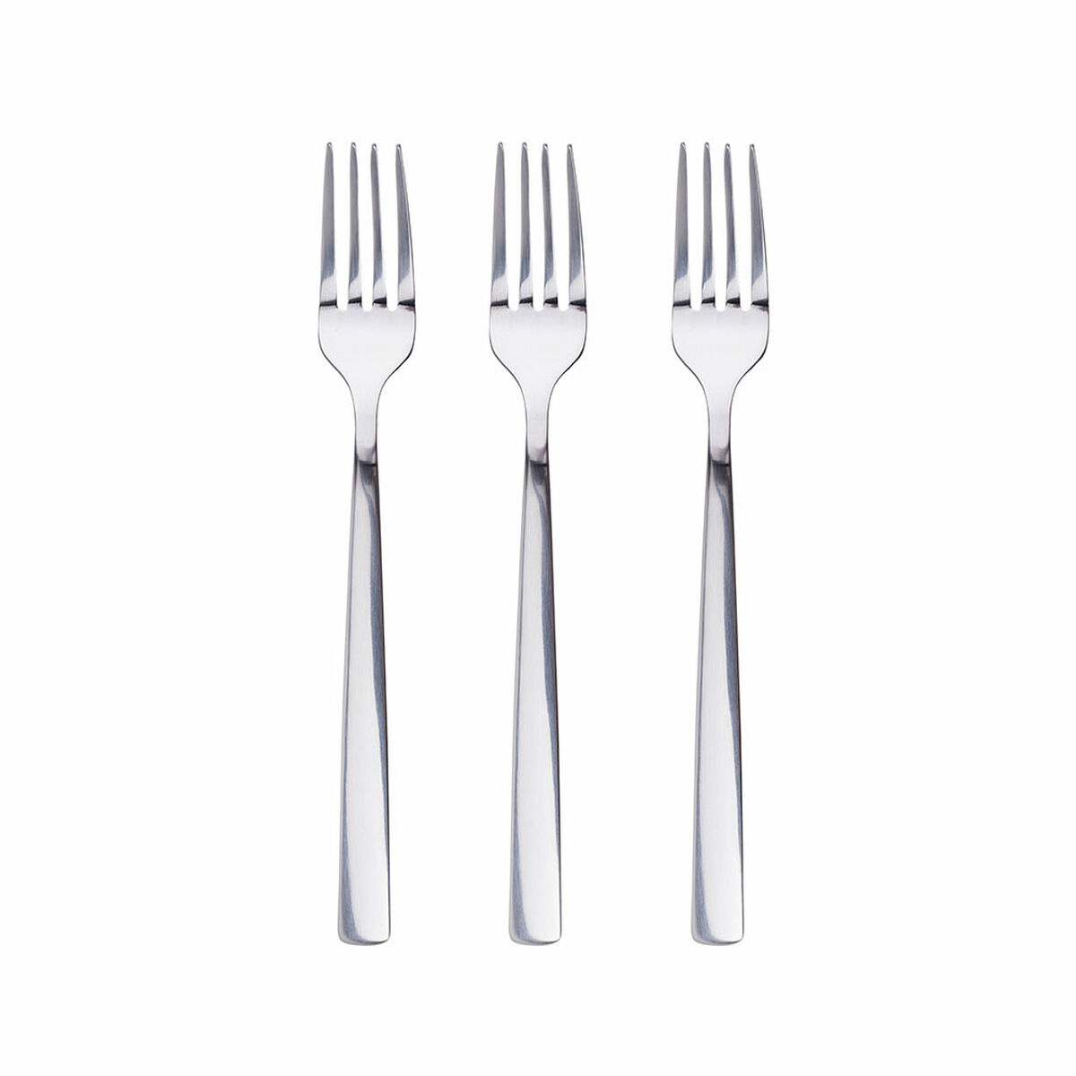 Set med dessertgafflar San Ignacio Earth SG7782 Glans 3 antal