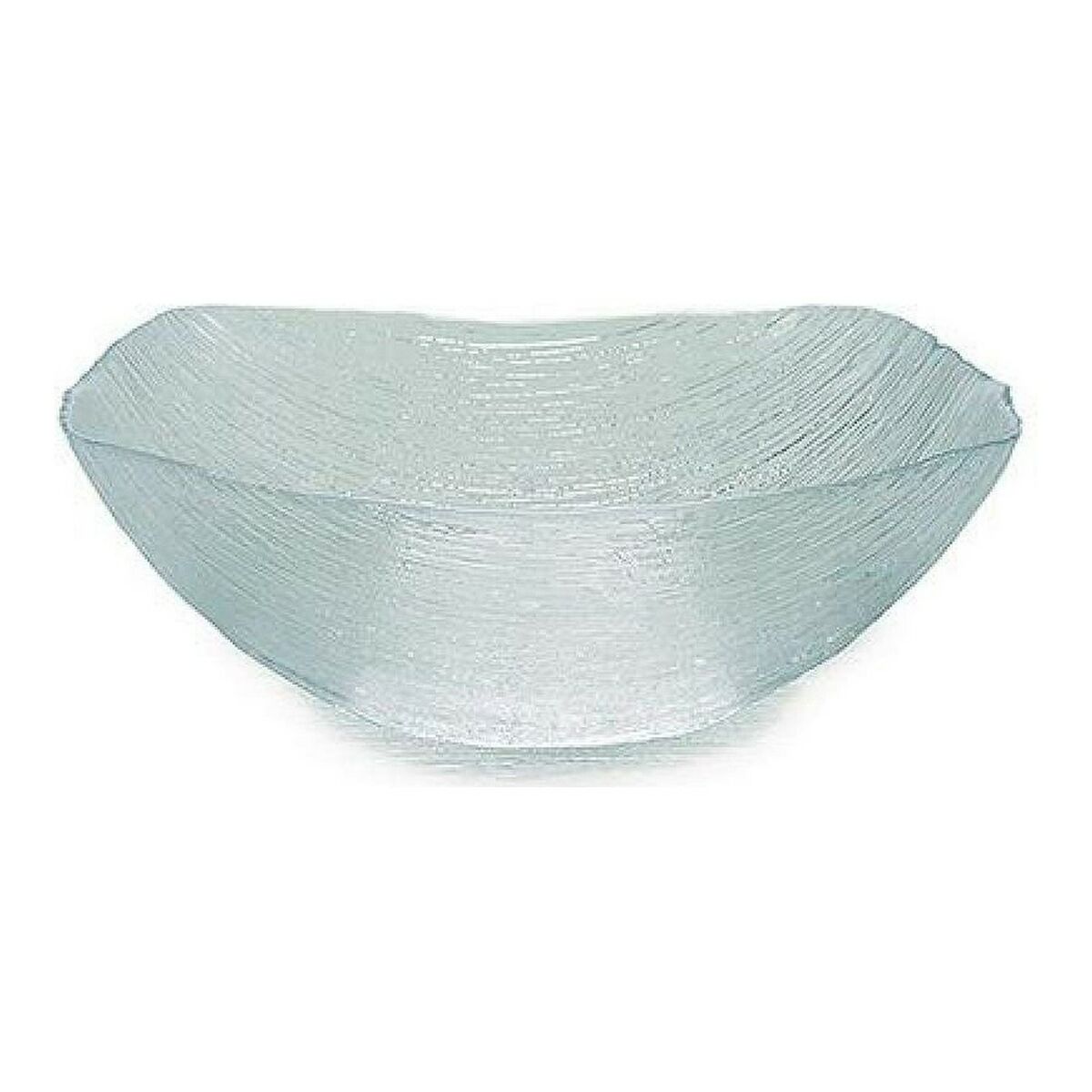 Fruktskål Oasis Transparent Glas 2 L 24,5 x 8 x 24,5 cm - 3