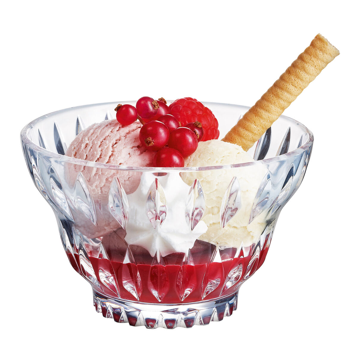 Glass- och milkshakeglas Luminarc Iced Vintage Transparent Glas (350 ml) (12 antal) - 2
