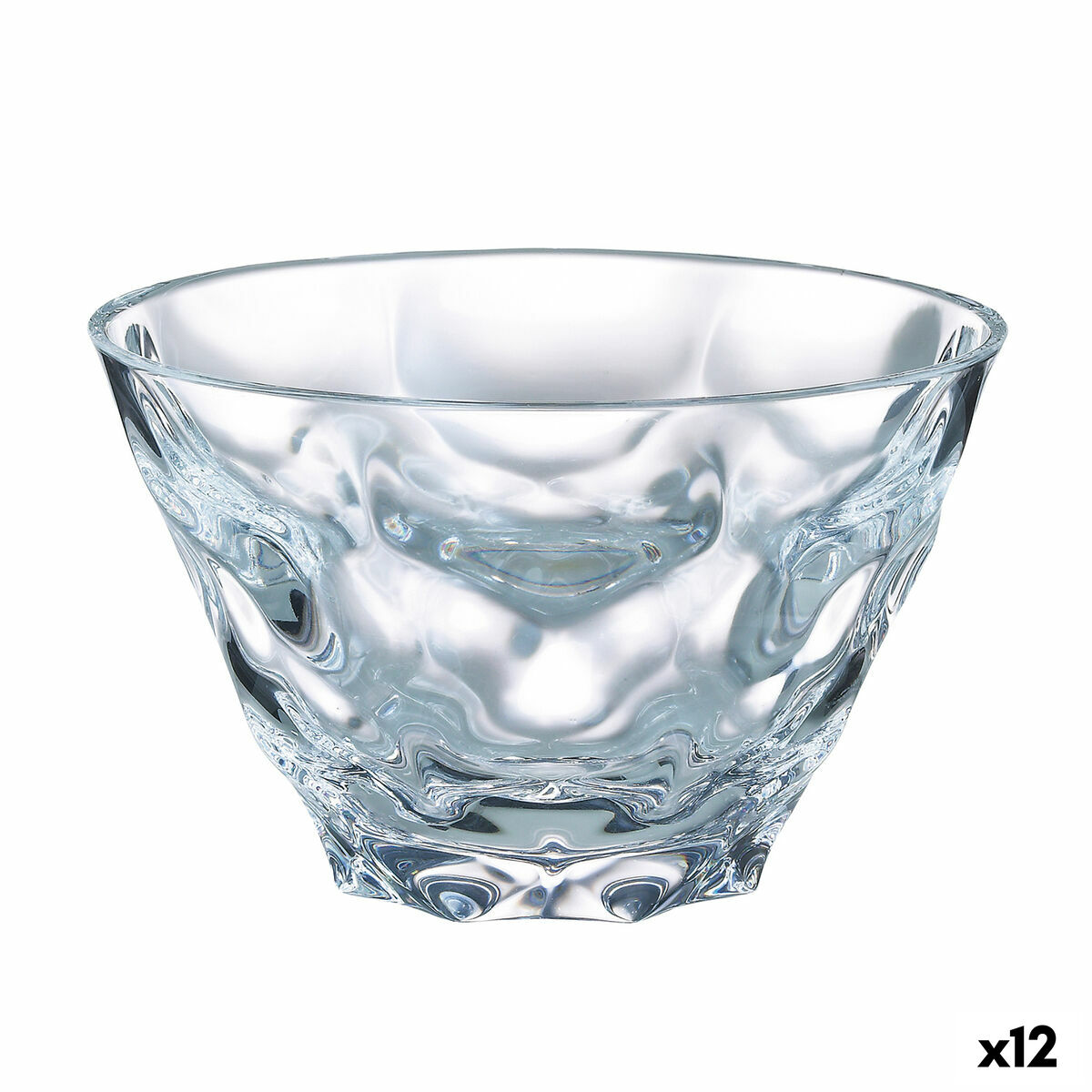 Glass- och milkshakeglas Luminarc Iced Diamant Transparent Glas 350 ml (12 antal)