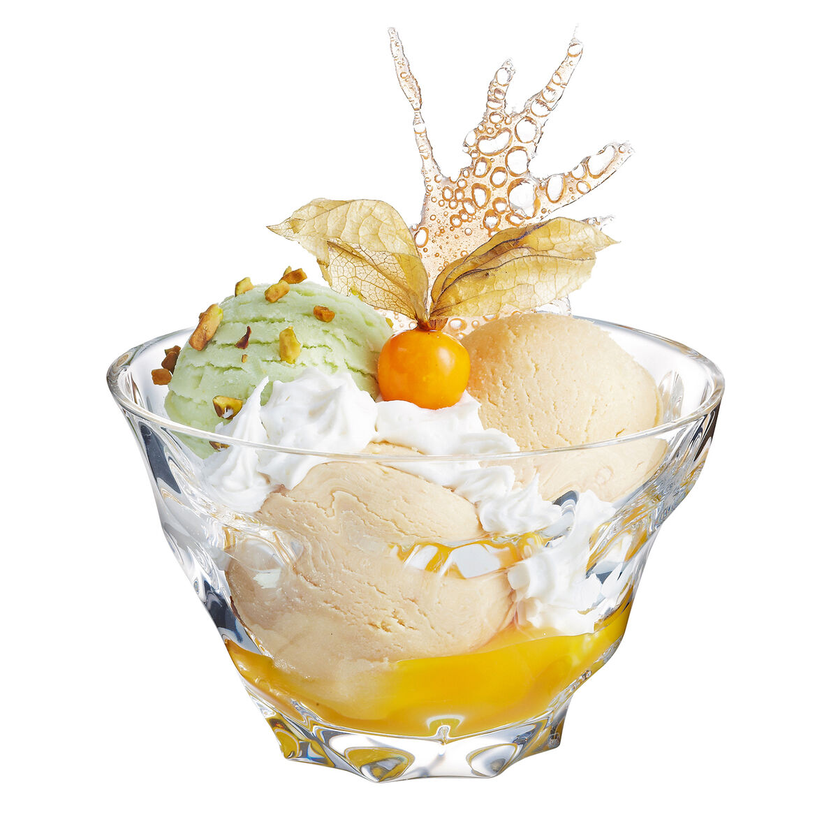 Glass- och milkshakeglas Luminarc Iced Diamant Transparent Glas 350 ml (12 antal) - 2