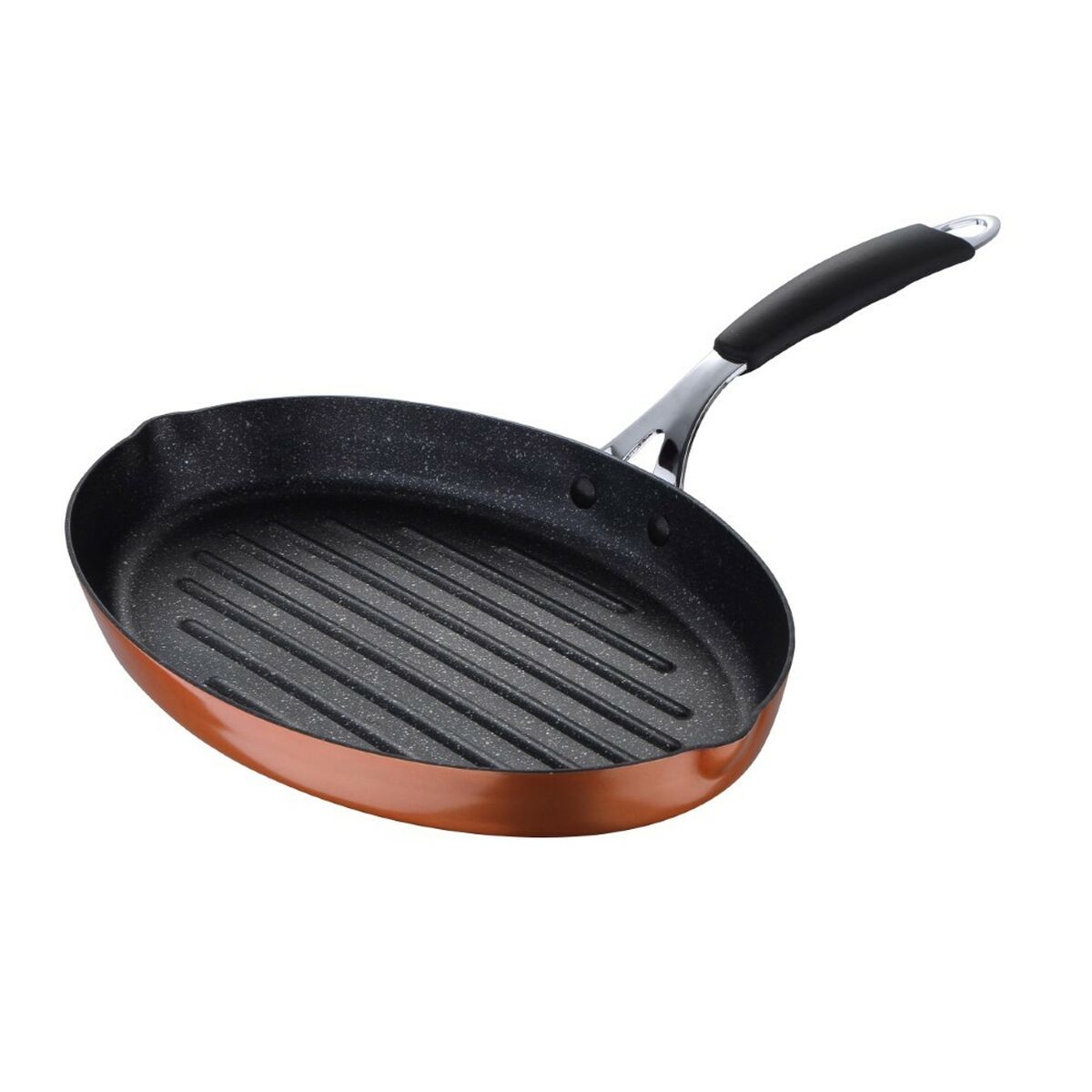 Stekpanna Infinity Chefs Koppar Smitt aluminium (Ø 32 cm) - 4