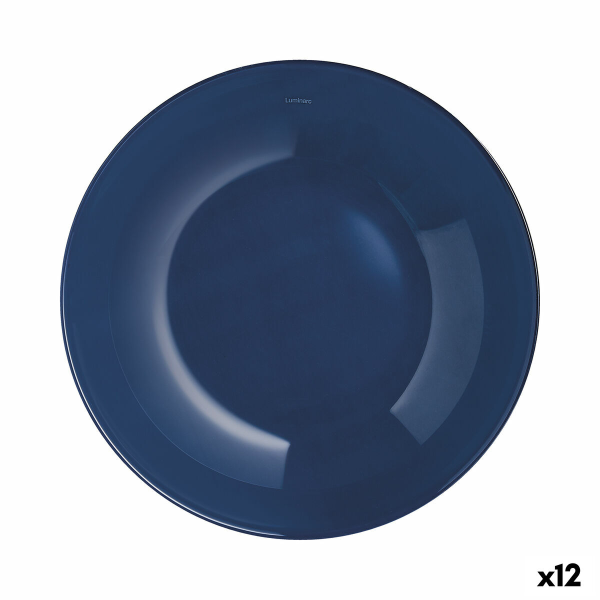 Djup tallrik Luminarc Arty Blå Glas (20 cm) (12 antal)