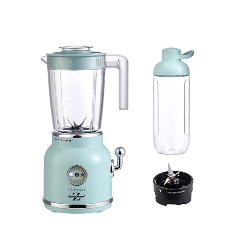 Glasmixer SwissHome Q4106 2 i 1 Blå 250 W
