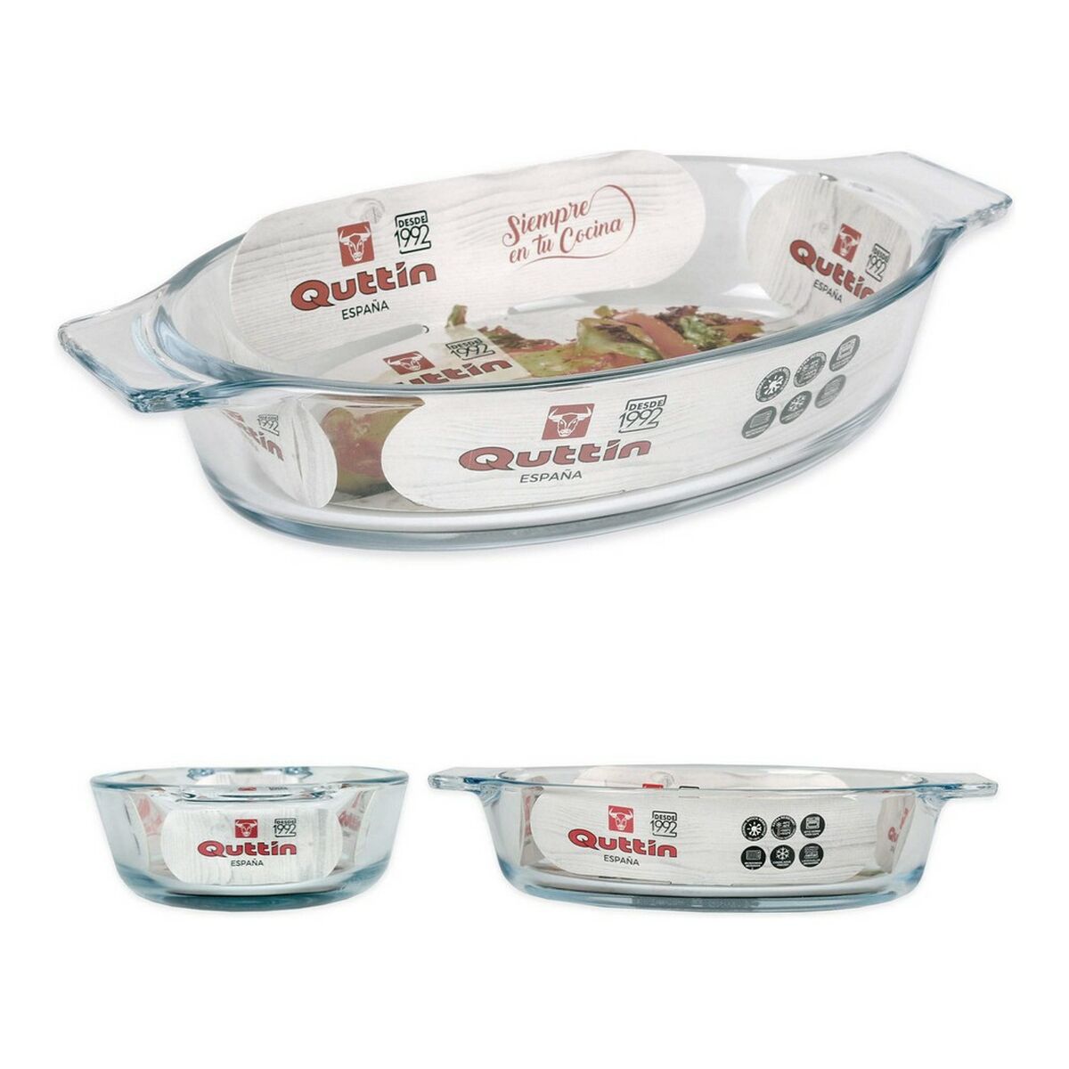 Servingsfat Quttin Oval (400 cc) (20 x 11,5 cm) - 8