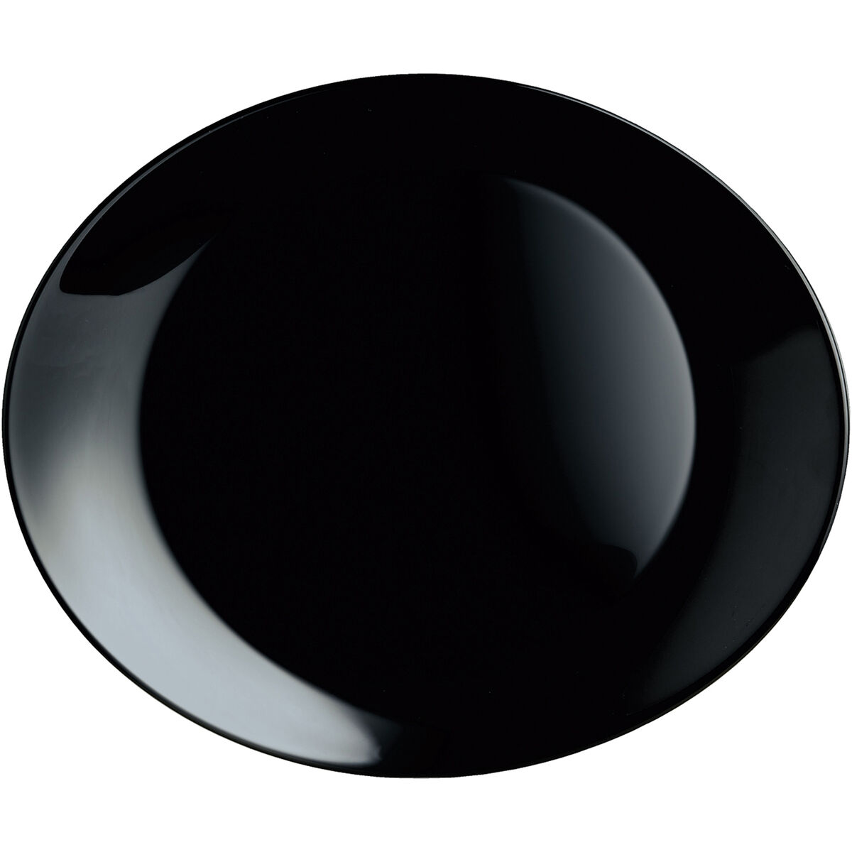 Tallrik Arcoroc Evolutions Kött Svart Glas (30 x 26 cm) (12 antal) - 2