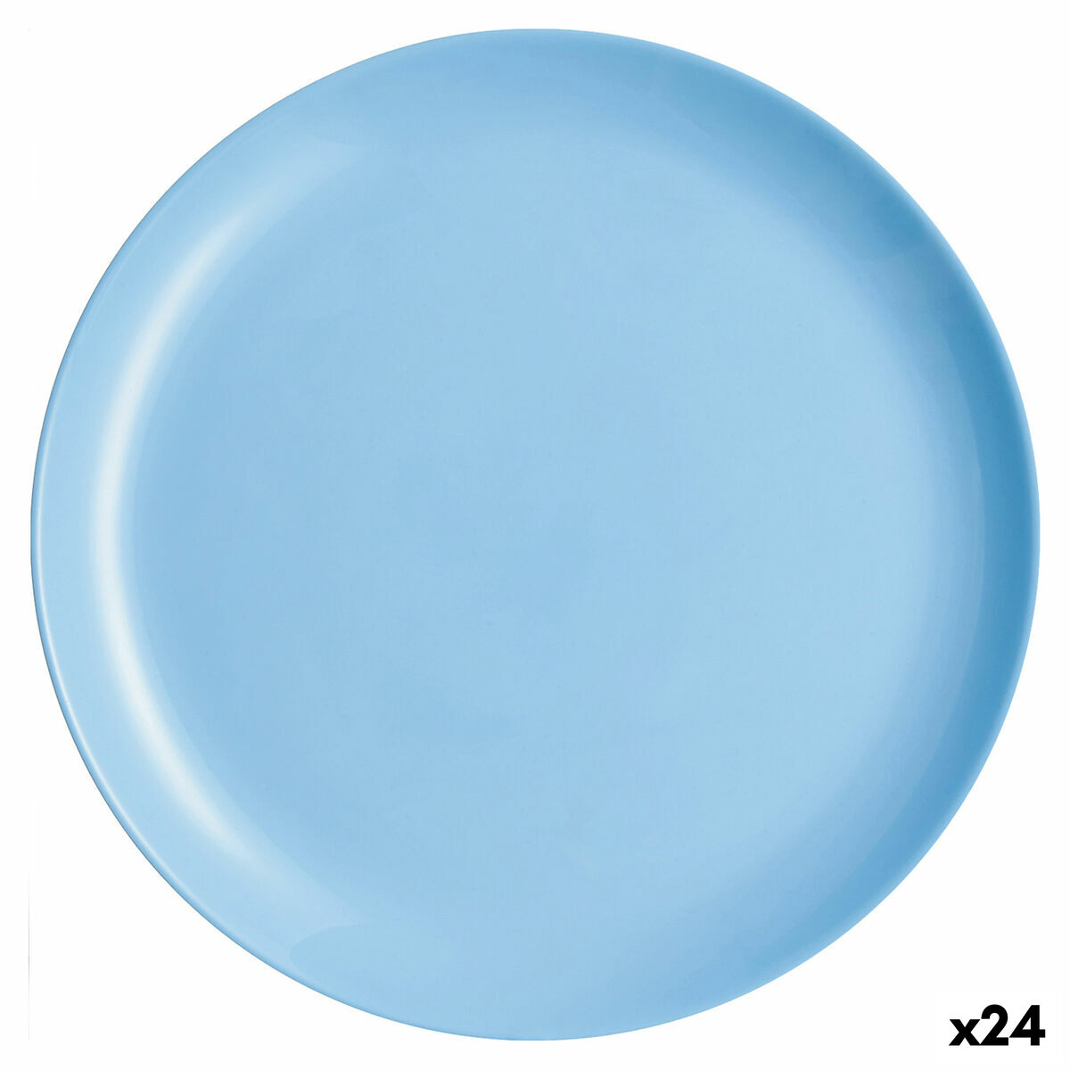 Lapostányér Luminarc Diwali Blå Glas (Ø 27 cm) (24 antal)
