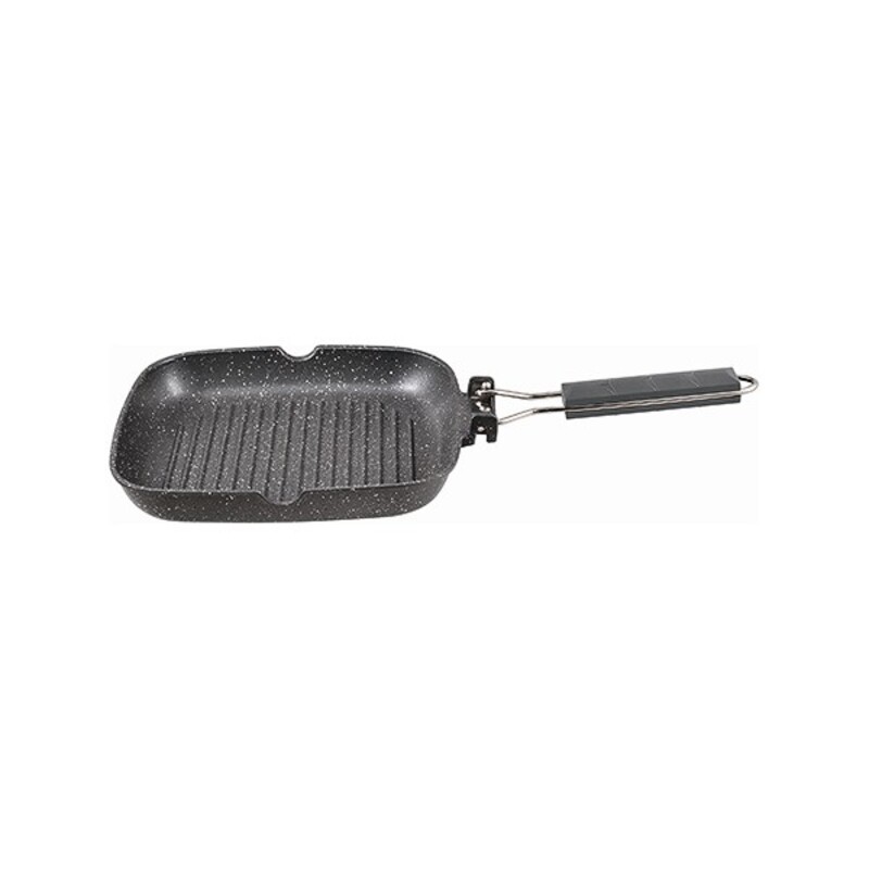 Räfflad stekpanna Bergner Q3992 Aluminium Smitt aluminium (Ø 24 cm) - 2