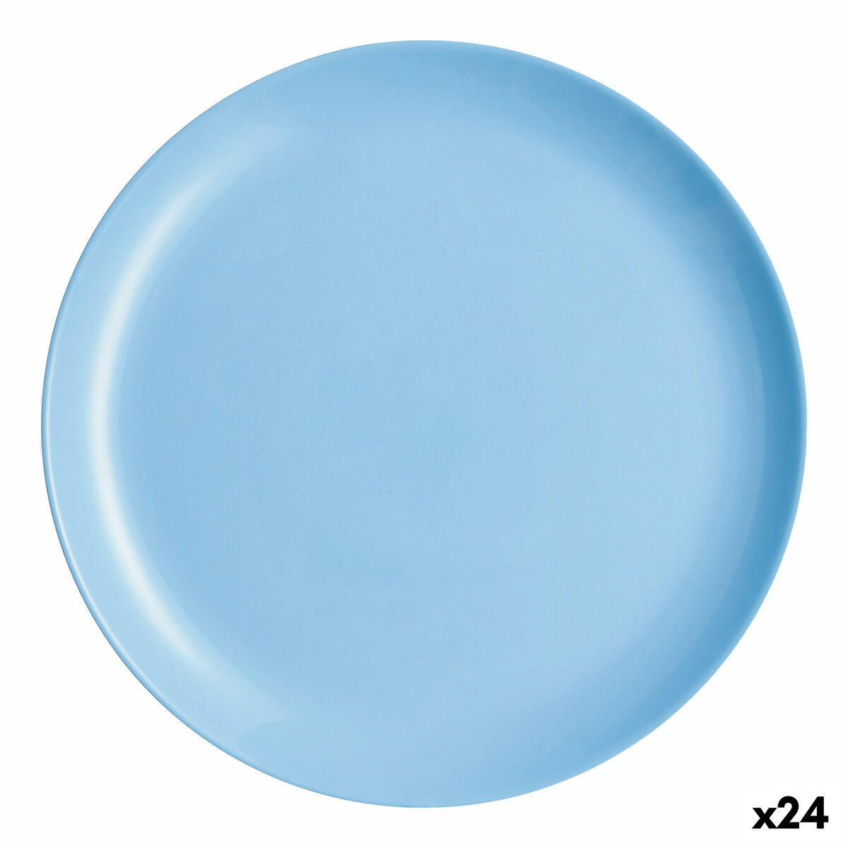 Lapostányér Luminarc Diwali Blå Glas (25 cm) (24 antal)