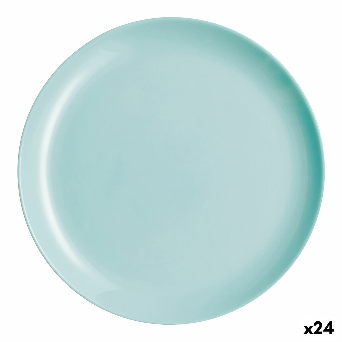 Lapostányér Luminarc Diwali Turkos Glas (25 cm) (24 antal)