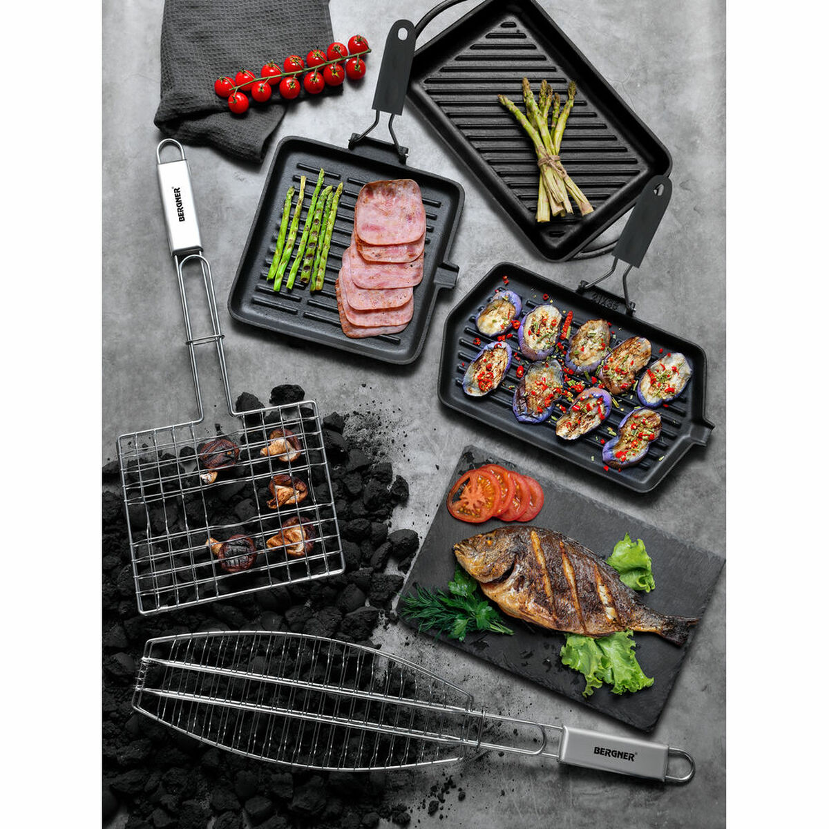 Stekbord Bergner BG-34132-BK - 4