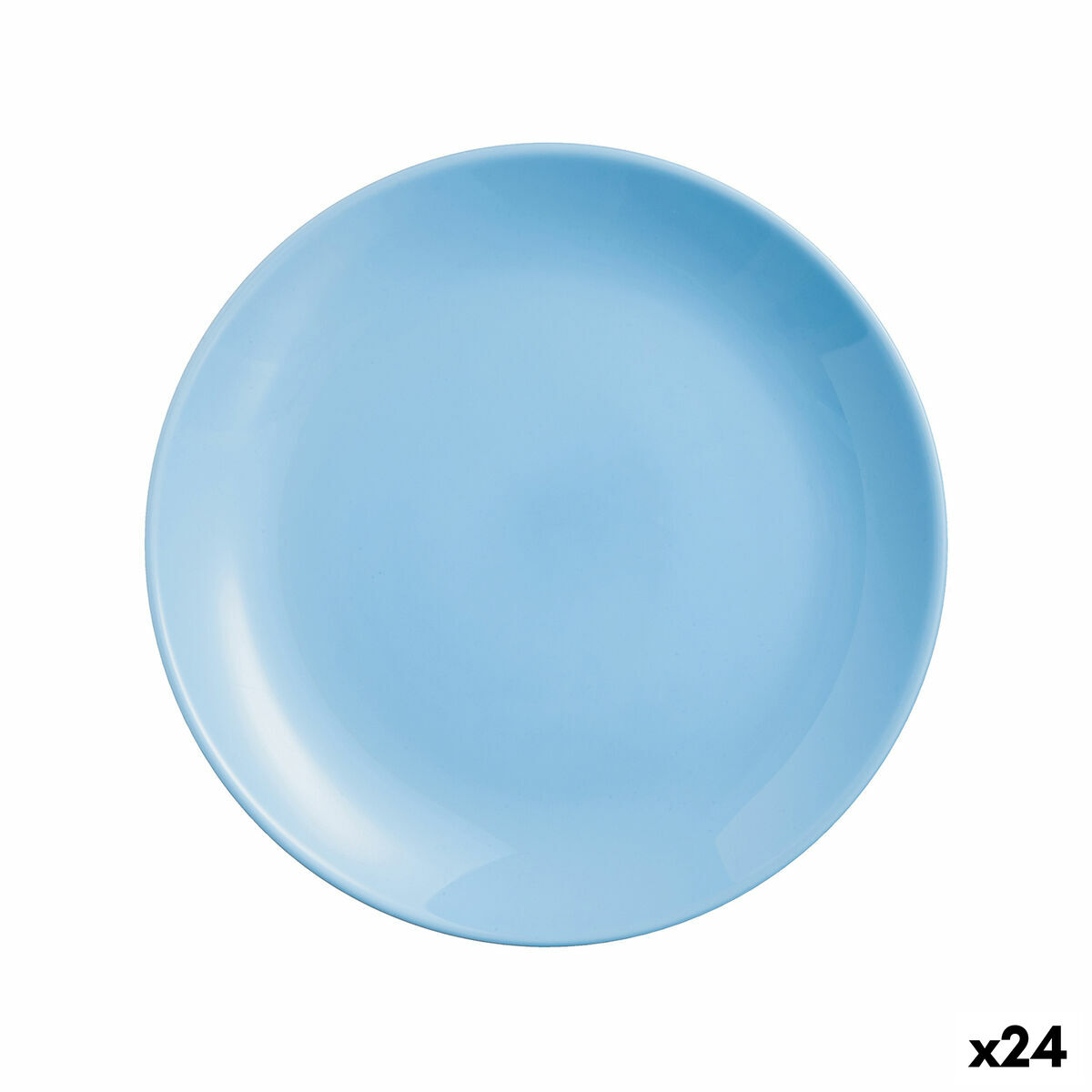 Dessert Luminarc Diwali Blå Glas (19 cm) (24 antal)