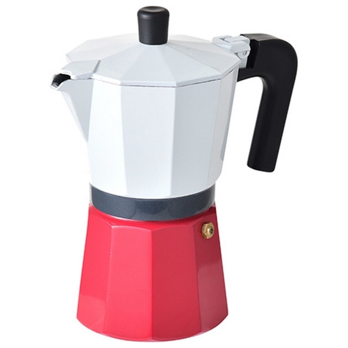 Italiensk Kaffepanna Pierre Cardin Q3971 Röd Aluminium 350 ml - 2