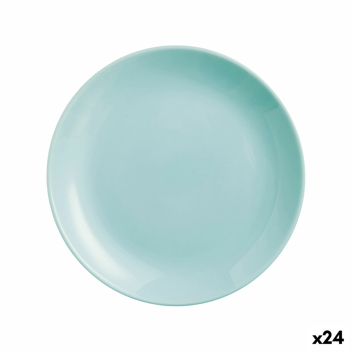 Dessert Luminarc Diwali Turkos Glas (19 cm) (24 antal)
