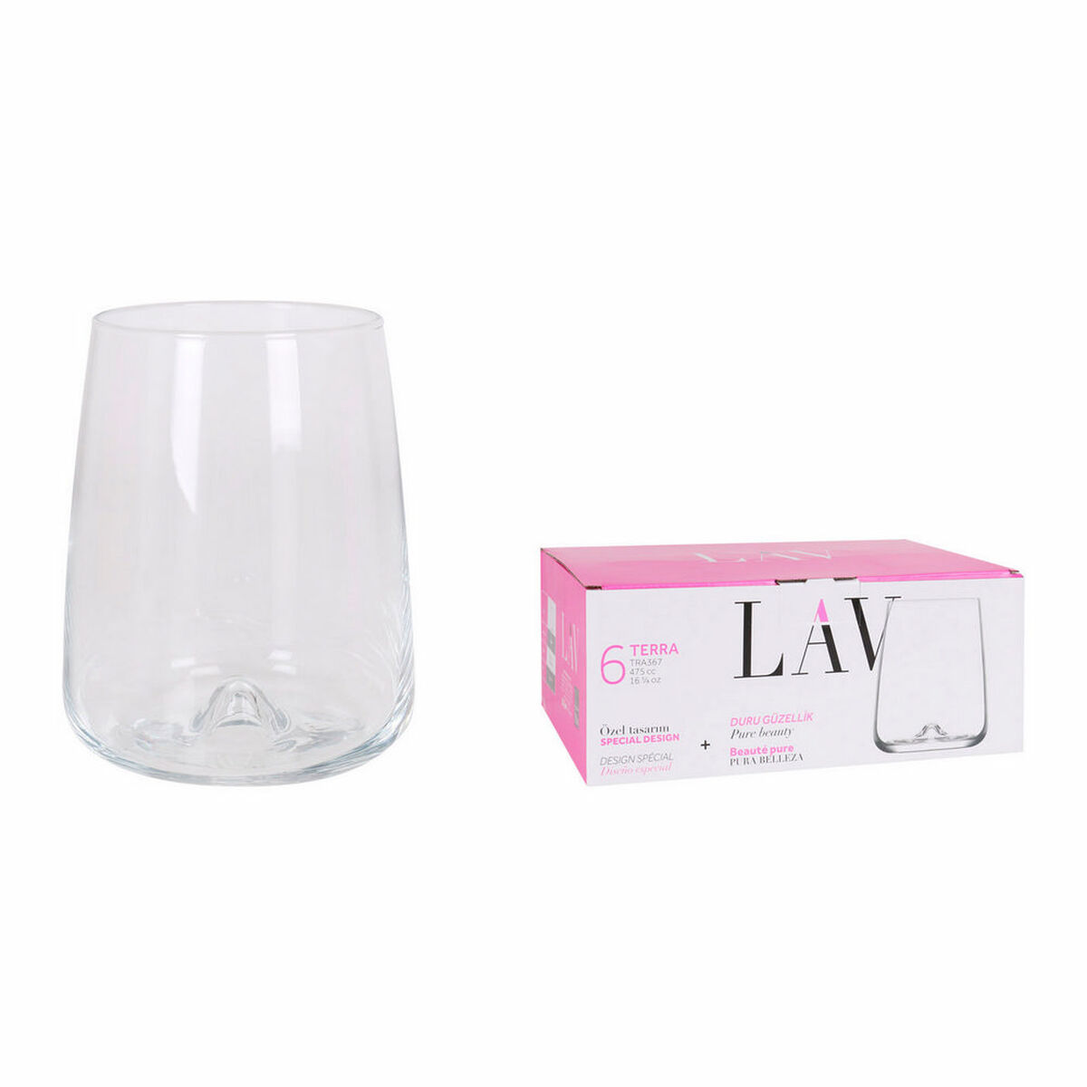 Glasset LAV Terra 475 cc (6 pcs) - 3
