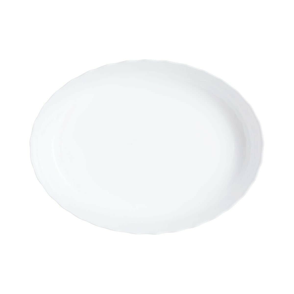 Servingsfat Luminarc Trianon Avlång Vit Glas 31 x 24 cm (6 antal) - 2