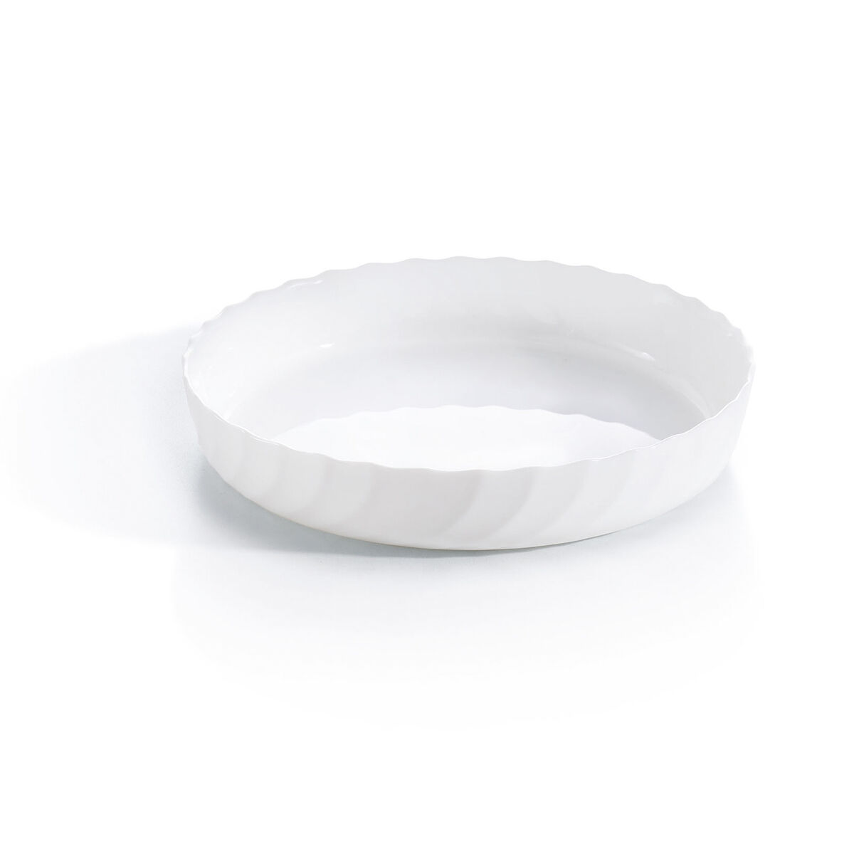 Servingsfat Luminarc Trianon Avlång Vit Glas (Ø 26 cm) (6 antal) - 2