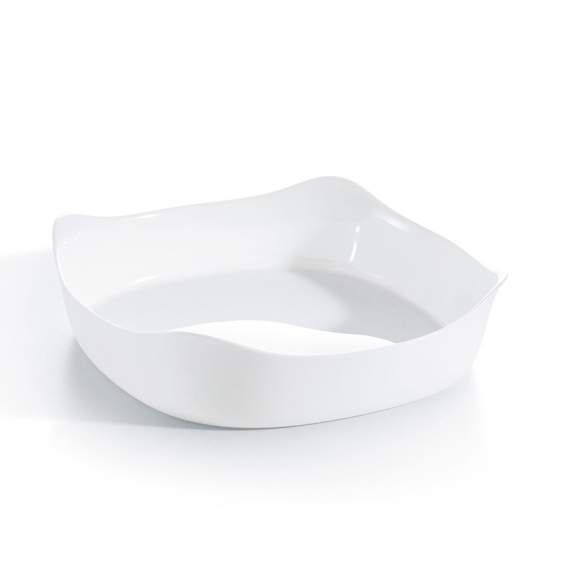 Servingsfat Luminarc Smart Cuisine Fyrkantig Vit Glas Ø 26 cm (6 antal) - 2