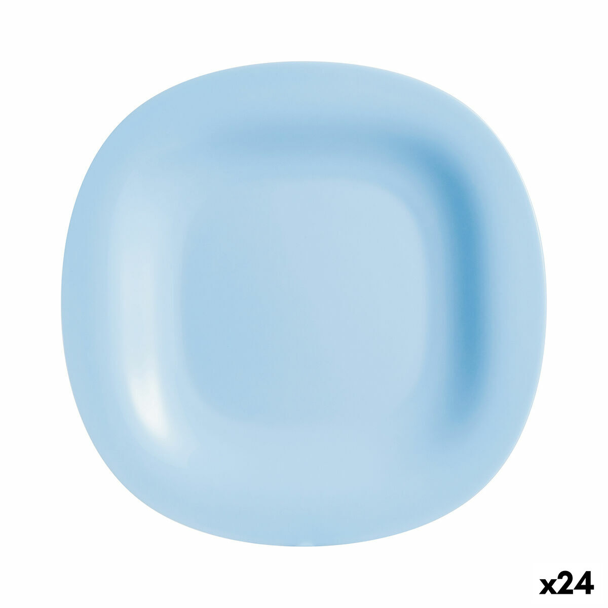 Lapostányér Luminarc Carine Blå Glas (Ø 27 cm) (24 antal)