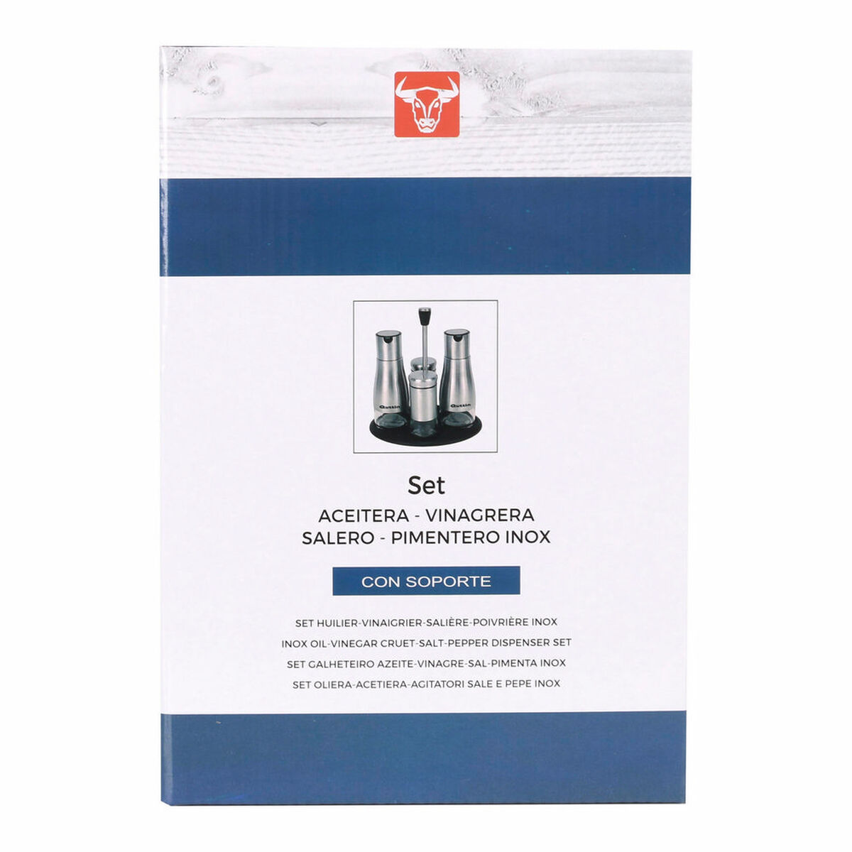 Oljeflaska Quttin Med stöd (4 pcs) - 7