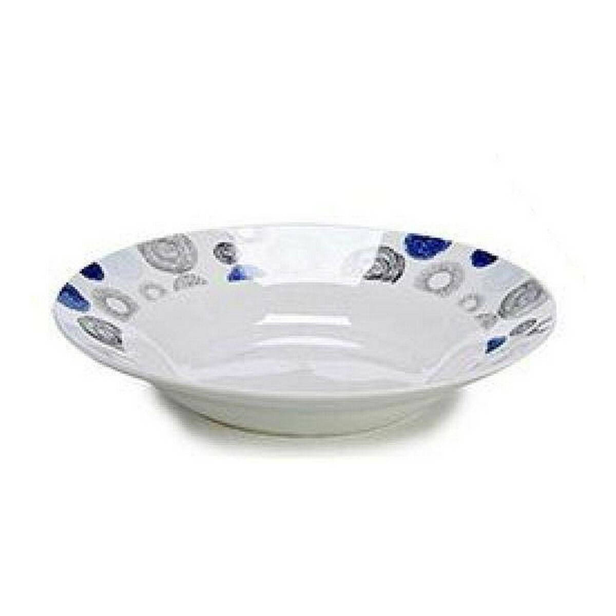 Djup tallrik Porslin 20,5 x 4 x 20,5 cm (Ø 20,6 cm) - 4