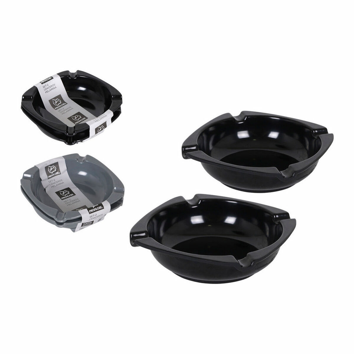 Askfat Privilege Melamin (10 cm)(2 pcs) - 2
