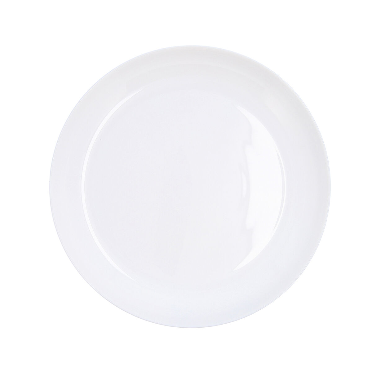 Platt skål Luminarc Friends Time Vit Glas 25 cm (12 antal) - 2