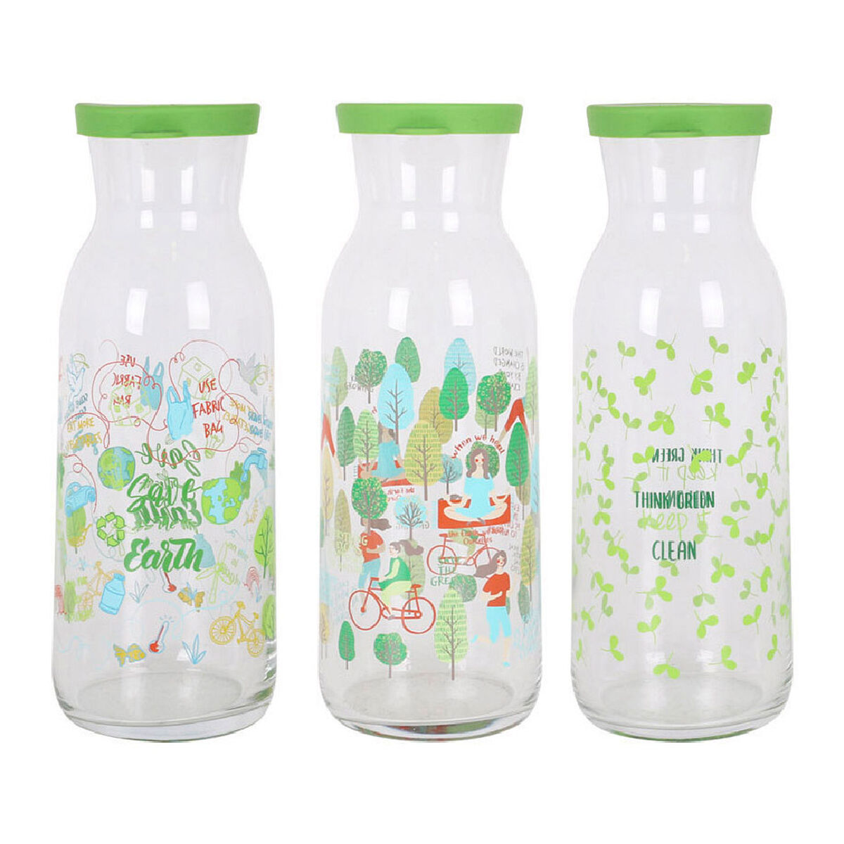 Glasflaska LAV Save Earth (1,2 L) - 3