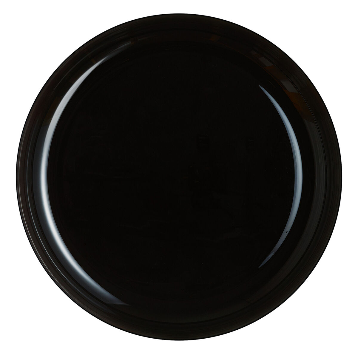Tallriksunderlägg Luminarc Friends Time Svart Glas (Ø 29 cm) (12 antal) - 3