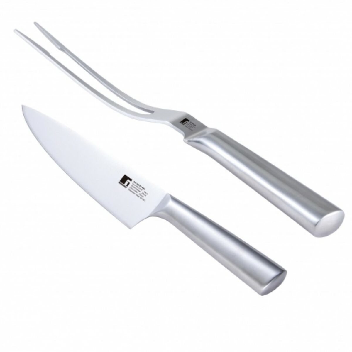 Knivset Bergner BBQ Rostfritt stål (2 pcs) - 2