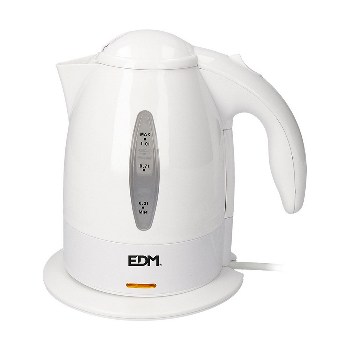 Vattenkokare EDM Vit Multicolour polypropen 2200 W 1 L