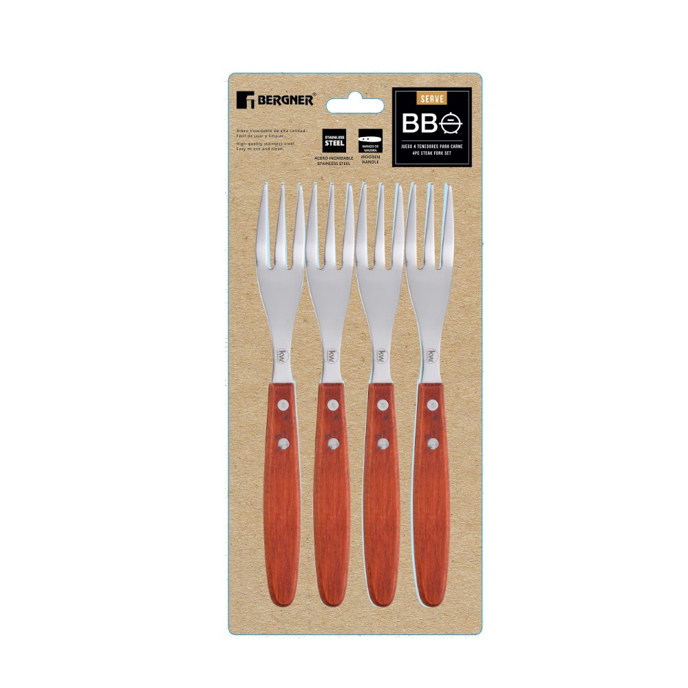 Gaffelset Bergner BBQ (4 pcs) - 3