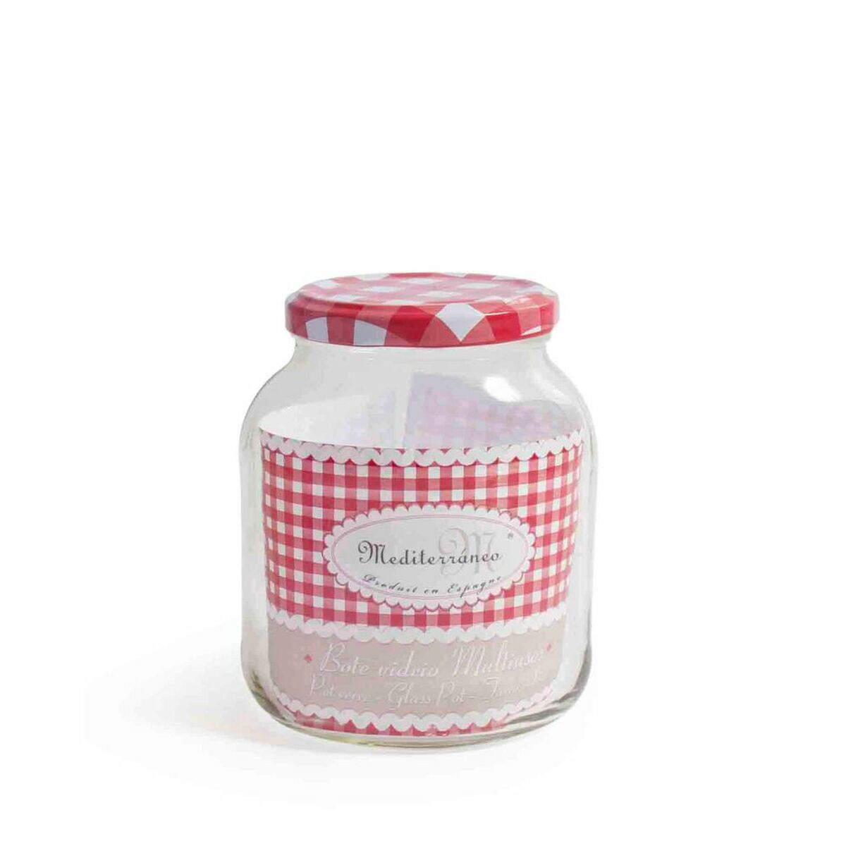 Burk Inde Bov 720 Glas Hermetisk 720 ml ø 10,8 x 8,7 x 13 cm