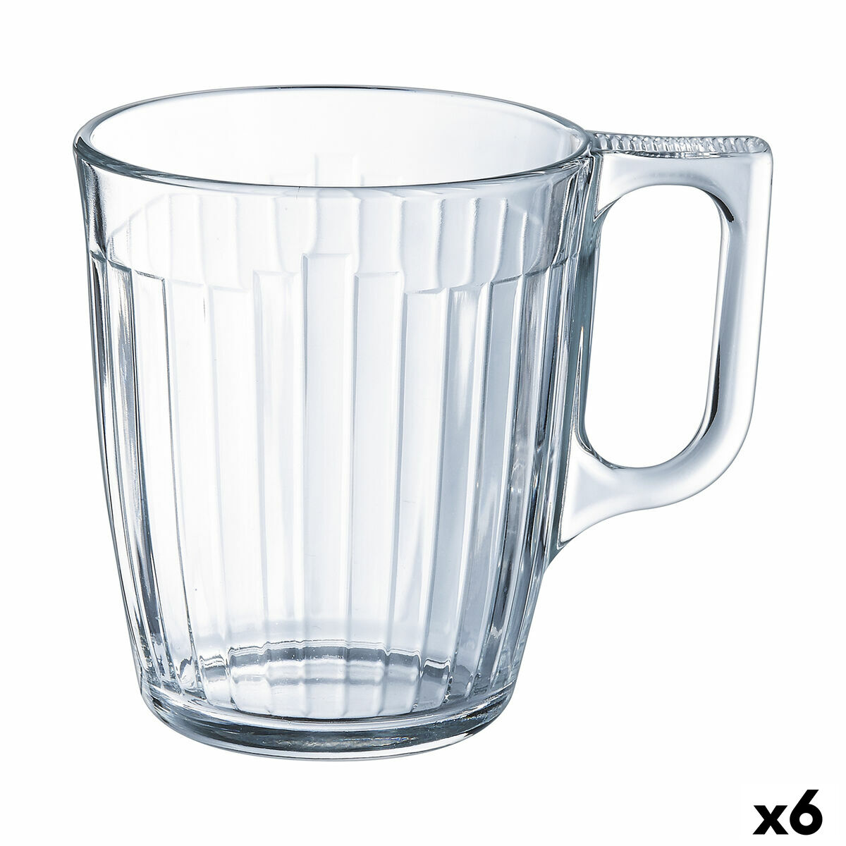 Koppar Luminarc Nuevo Frukost Transparent Glas (250 ml) (6 antal)