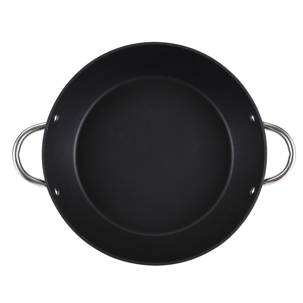 Gryta Masterpro Foodies Svart Smitt aluminium (Ø 32 cm) - 4