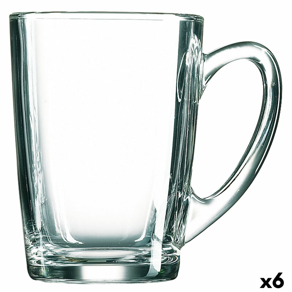 Koppar Luminarc New Morning Frukost Transparent Glas (320 ml) (6 antal)