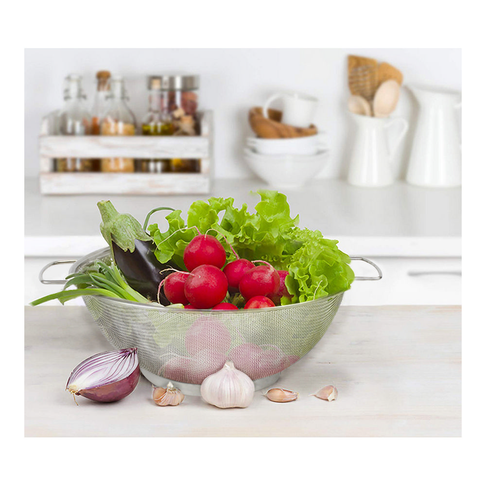 Durkslag för pasta Quttin Stål (21 cm) - 5