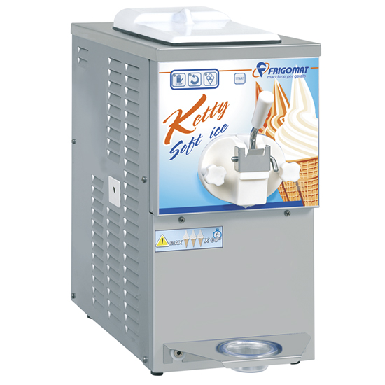 Mjukglass maskinen med kondens, kapacitet 4 liter
