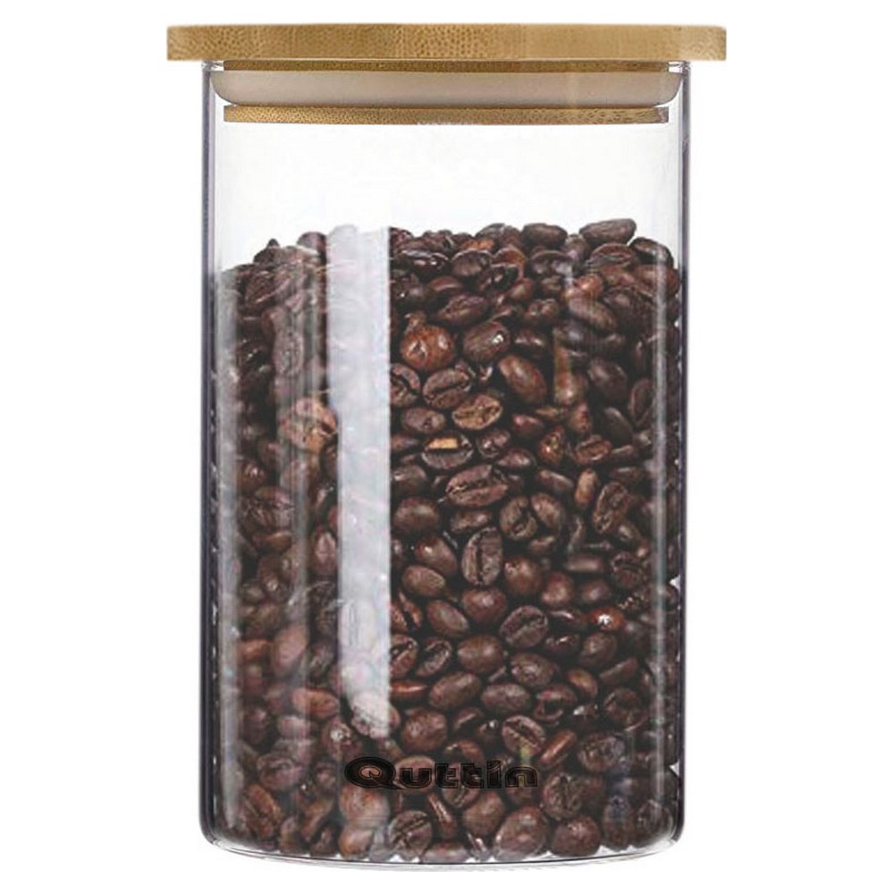 Burk Quttin Bambu Borosilikatglas Stapelbara 10 x 17 cm (10 x 17 cm) - 2