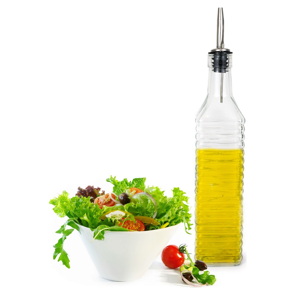 Oljeflaska Anna Anna Glas Metall 500 ml