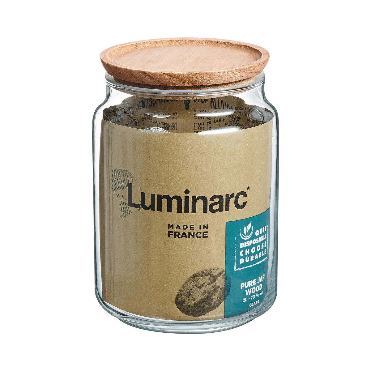 Burk Luminarc Pav Transparent Glas (2 L) (6 antal) - 3