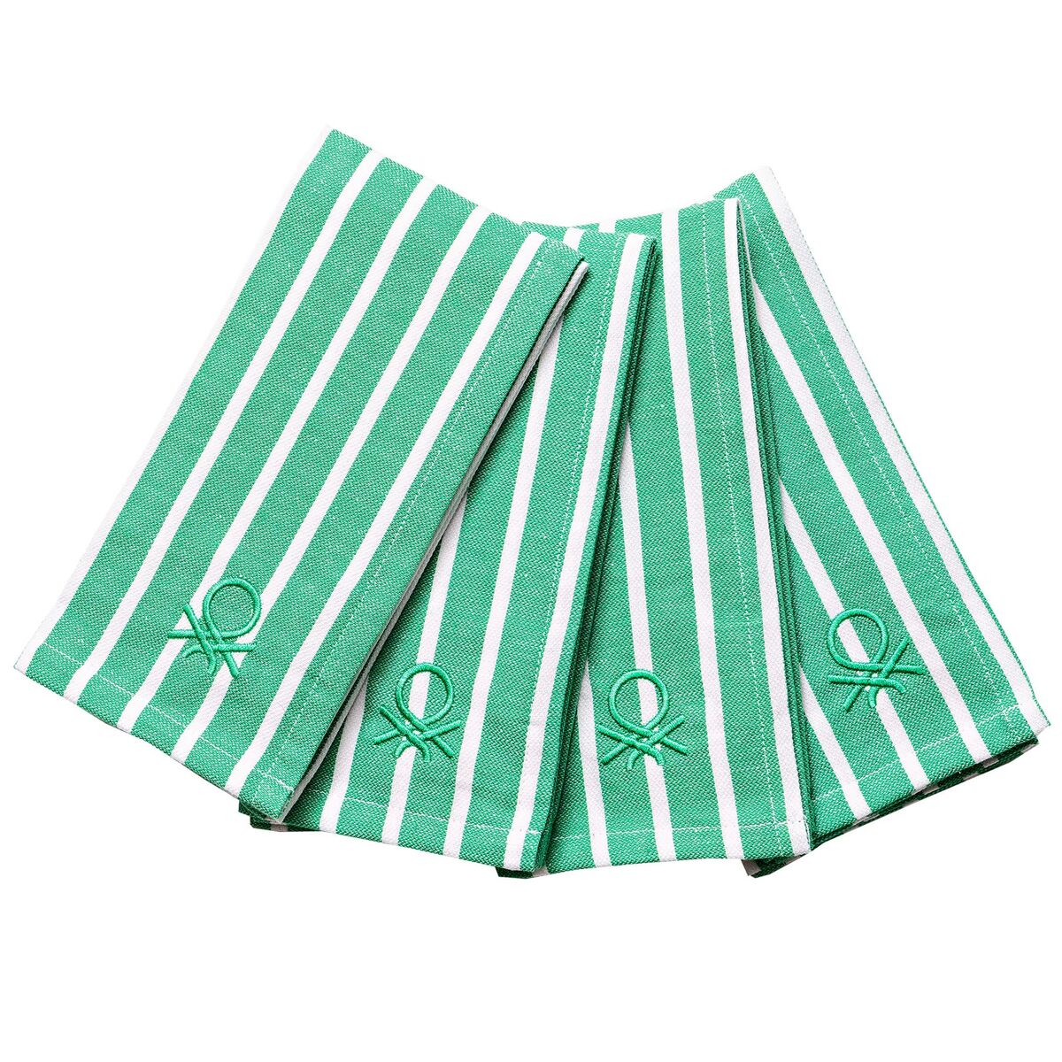 Servetter Benetton Grön (4 pcs) - 2