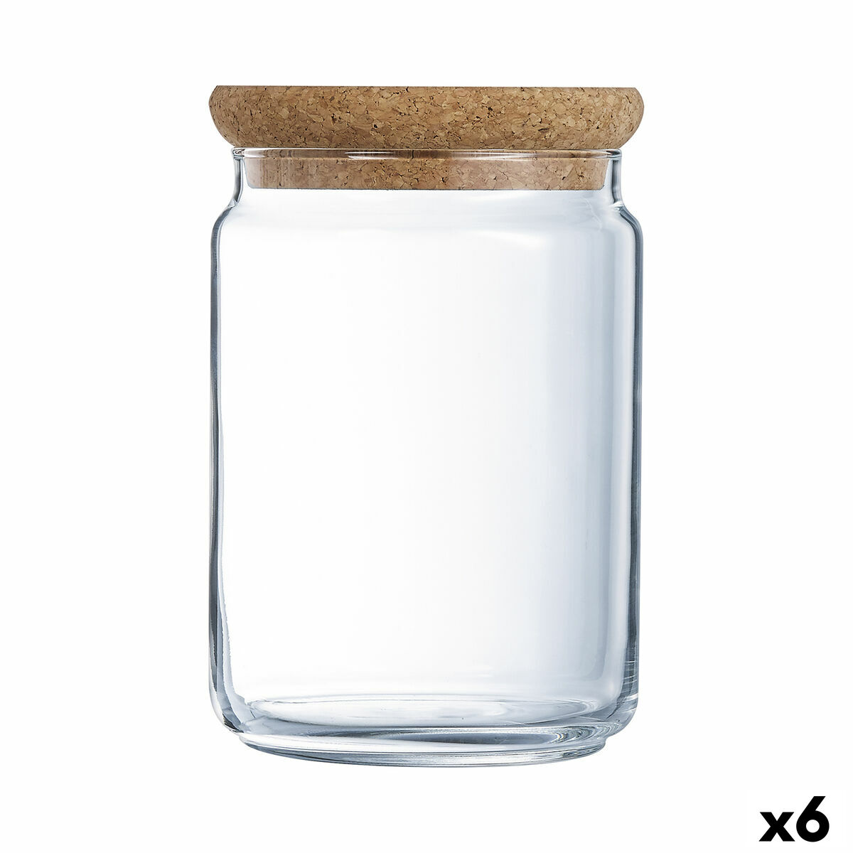 Burk Luminarc Pav Transparent Kork Glas (1 L) (6 antal)