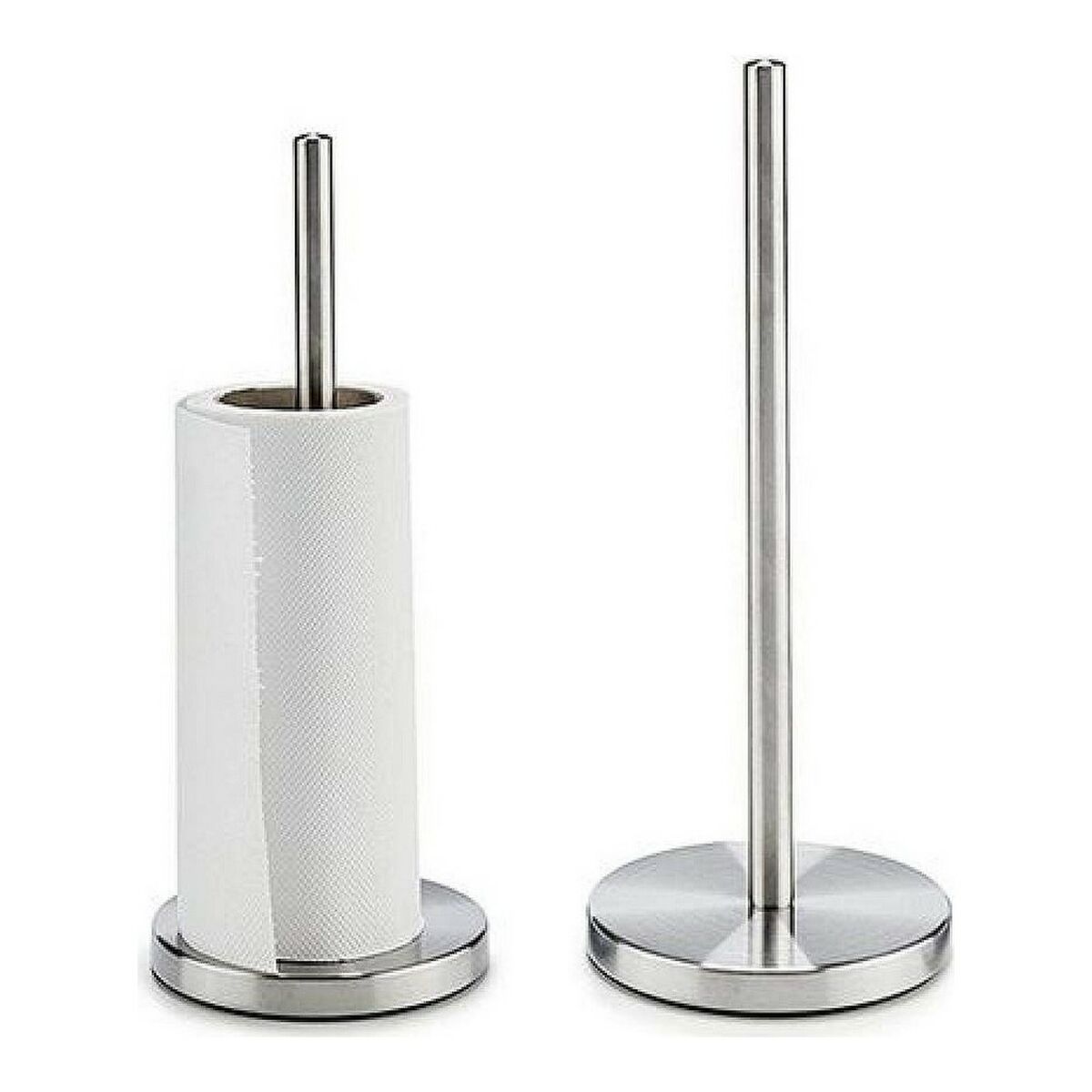 Hushållspappershållare BIG-S3605035 Silvrig 15 x 32 x 15 cm 15 x 33,5 x 15 cm - 4